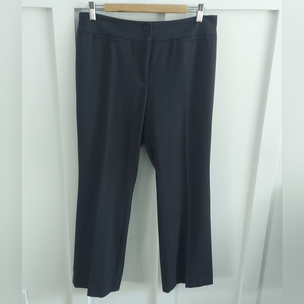Conrad C proportion petite dark gray Stretch Pants, size 12